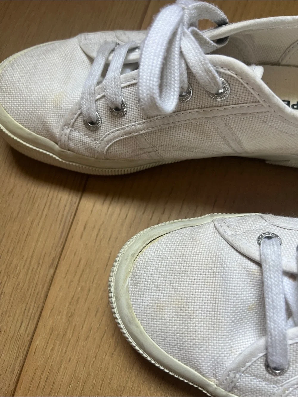 Superga Classic White Canvas Sneakers
